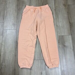 Athleta Girl‎ Retroactive Jogger Stretch Athletic Fleece Peach XL / 14